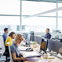 Offering Office Disinfection Service workers in office